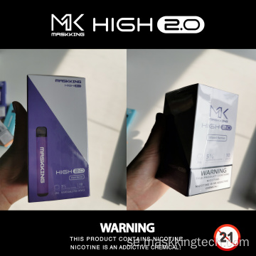 Maskking 50 mg Nic Salt Engångsförångare cigarett